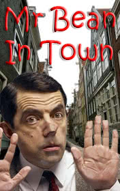 Mr Bean in Town by Richard Curtis book cover