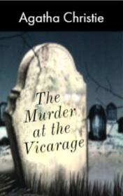 The Murder at the Vicarage by Agatha Christie book cover